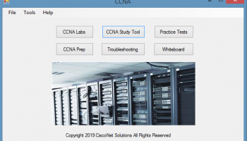 CCNA Study Tool screenshot