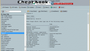 CheatBook Issue 08/2014 screenshot