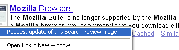 SearchPreview screenshot