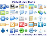 Perfect CMS Icons screenshot