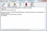 Boxoft Free PDF To Text Converter (freeware) screenshot