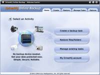 DriveHQ Online Backup Standard Edition screenshot