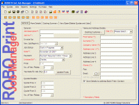 ROBO Print Job Manager screenshot