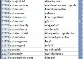Dictionary Wordlist SQL, Excel, Access screenshot