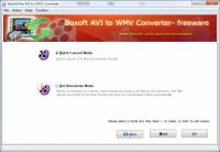Boxoft AVI to FLV Converter (freeware) screenshot