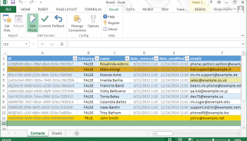 Excel Add-in for SugarCRM screenshot
