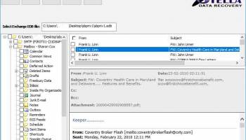 How to Repair Corrupted Exchange Server File screenshot