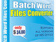 Batch Word File Converter