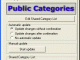 Public Categories for Outlook