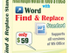 Word Find and Replace Standard