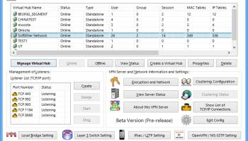 SoftEther VPN screenshot