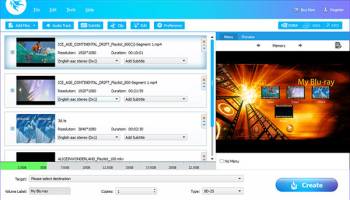 AnyMP4 Blu-ray Creator screenshot