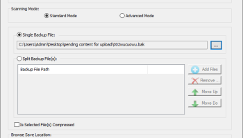 Sysinfo SQL Backup Recovery screenshot