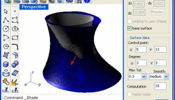 RhinoResurf2(WIP) for Rhino screenshot