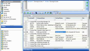 Database Browser screenshot