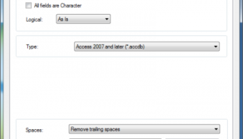 DBF to MDB (Access) Converter screenshot
