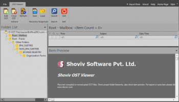 Exchange OST Viewer screenshot