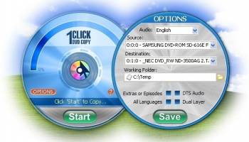 1CLICK DVD COPY 5 screenshot