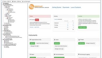Bopup Communication Server screenshot