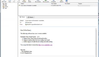 Emailsaler Bulk Email Sender screenshot