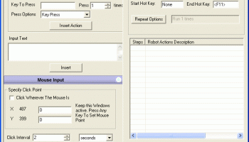 Auto Clicker and Auto Typer 2 in 1 screenshot