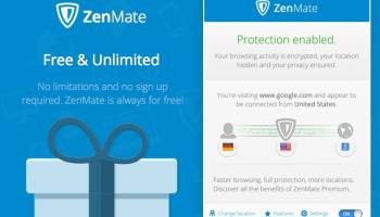 ZenMate for Opera screenshot