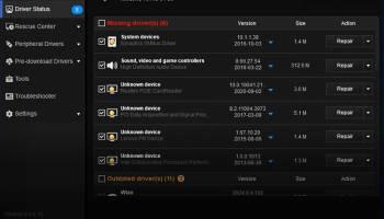Driver Talent for Network Card screenshot