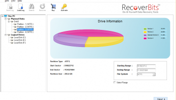Partition Data Recovery Tool screenshot