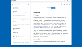 Simplenote screenshot