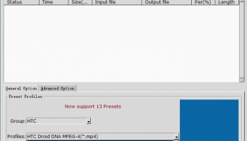 HTC Video Converter Express screenshot
