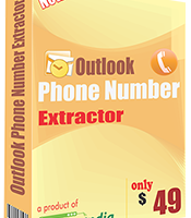 Outlook Phone Number Extractor screenshot
