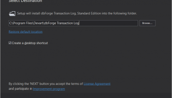 dbForge Transaction Log screenshot