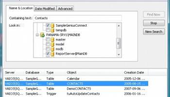 SQLServerFind screenshot