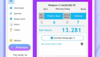 BootRacer screenshot
