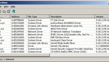 DriverView screenshot