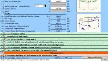 MITCalc Shells screenshot