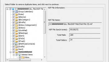 NSF Duplicate Remover screenshot