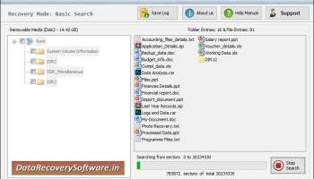 NTFS File Recovery Software screenshot