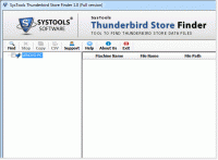Find Thunderbird Profile Folders screenshot