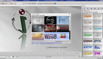 Aurora 3D Animation Maker screenshot