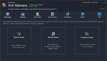 Asmwsoft Anti Malware screenshot