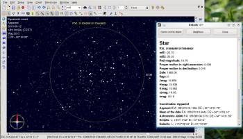 Cartes du Ciel screenshot