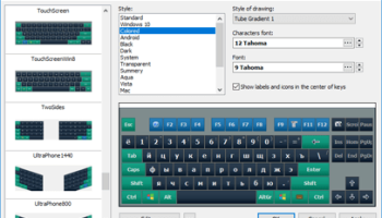 Comfort On-Screen Keyboard Pro screenshot