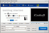 iCoolsoft Sony Ericsson Video Converter screenshot
