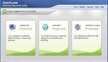 ZoneAlarm Internet Security Suite 2013 screenshot
