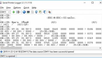Serial Printer Logger screenshot