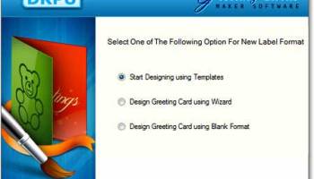 Greeting Card Creator Program screenshot