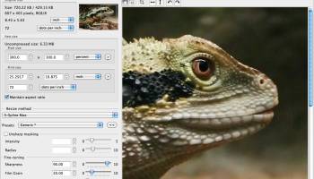 PhotoZoom Pro for Mac screenshot