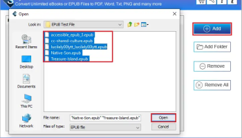 Sysinfo EPUB Converter screenshot