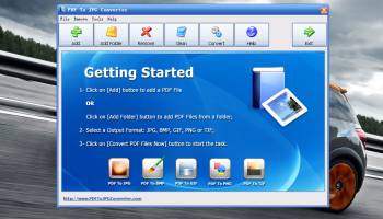 PDF To JPG Converter screenshot